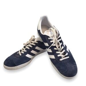 Adidas 1991 Gazelle Navy Suede Sneakers Men's Size 11